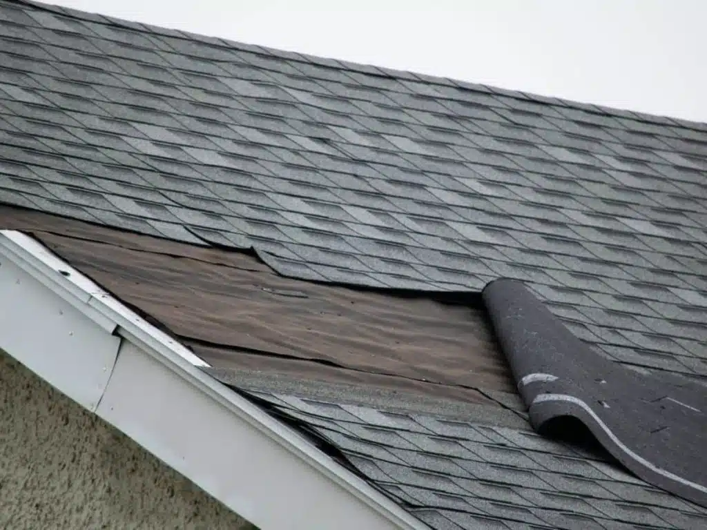 Damage, Loose or Missing Shingles
