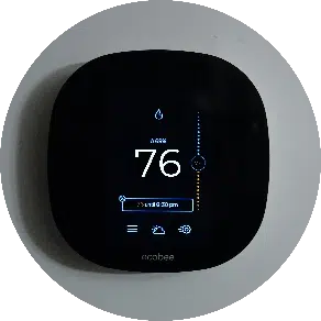 Round Thermostat use by Dupage homeowners