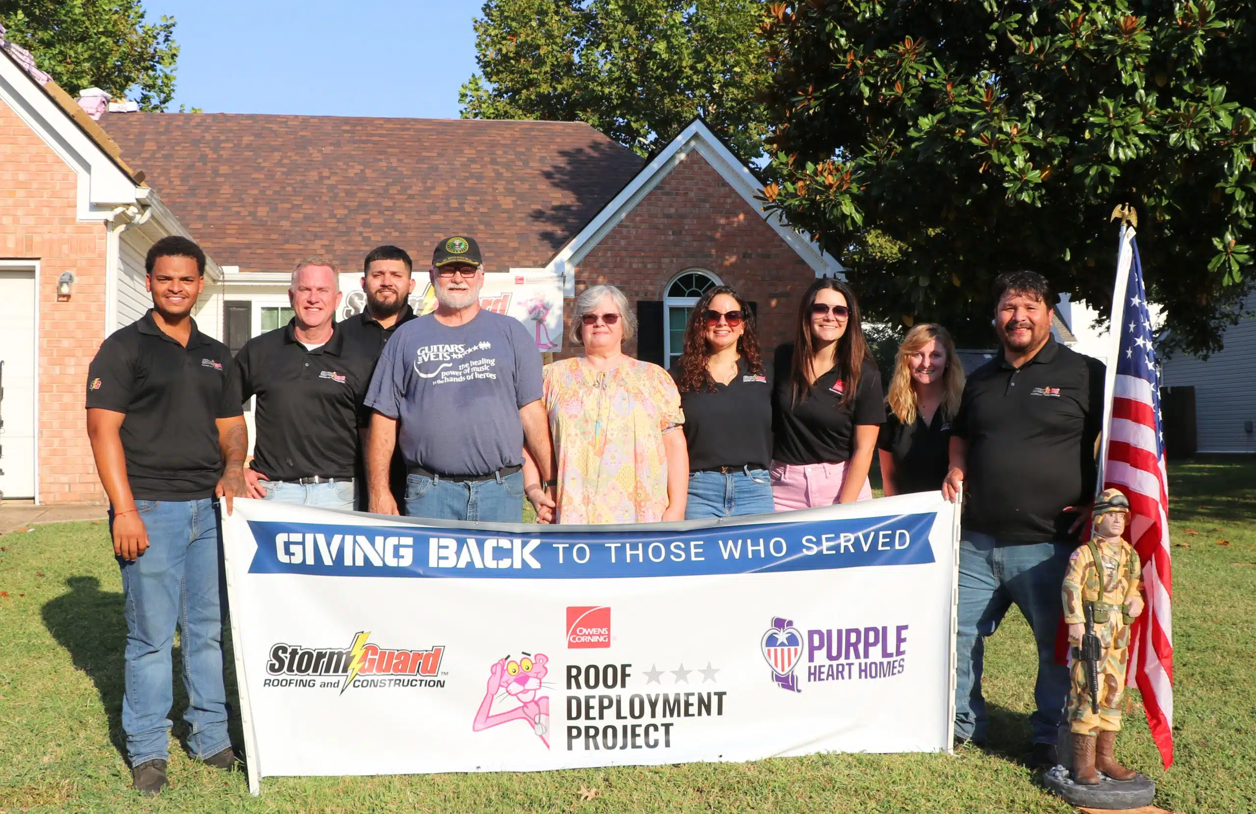 2025 Veteran Roof Giveaway Winner Stephen Kimball